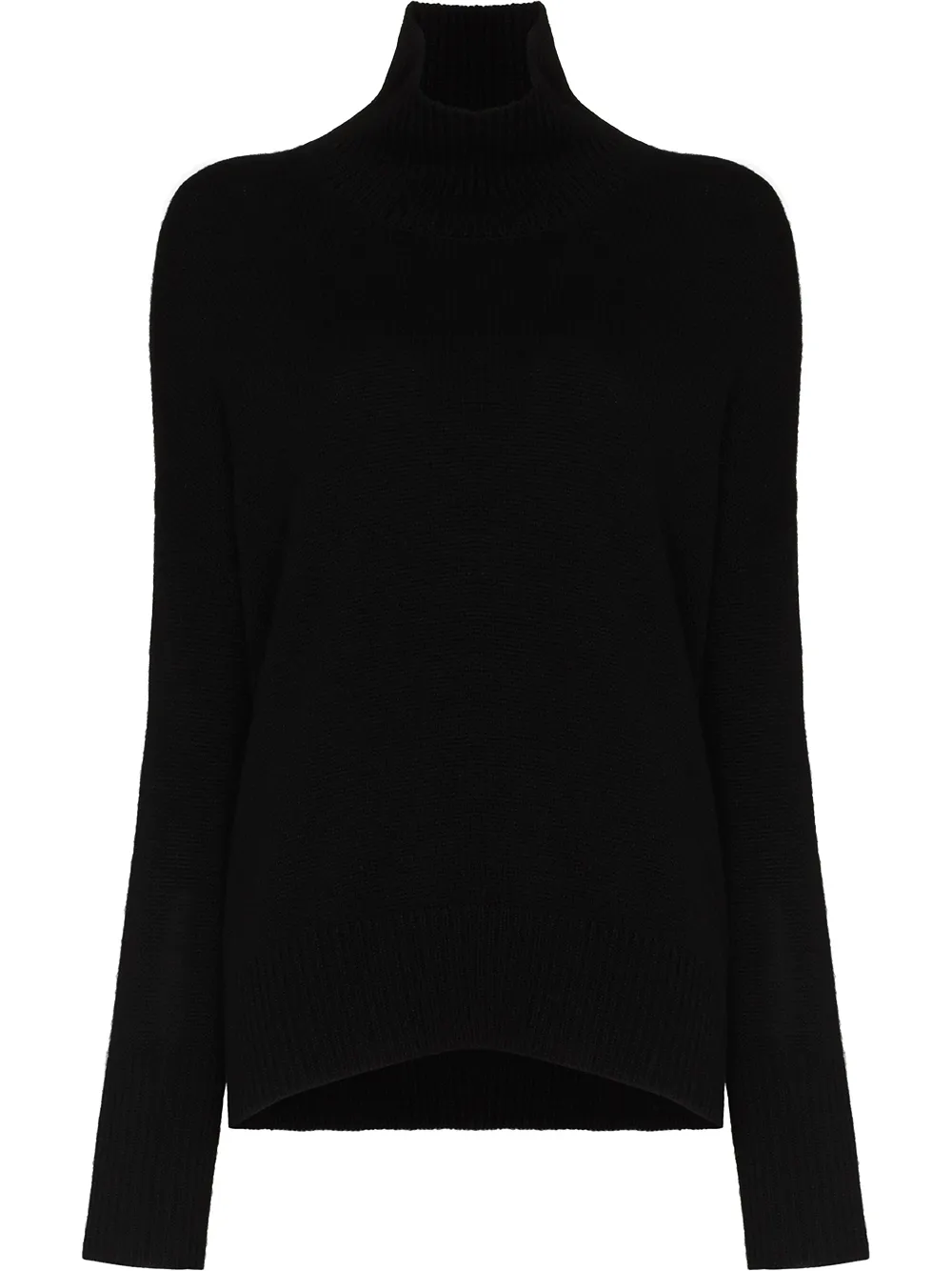 Shop Lisa Yang Heidi Roll-neck Jumper In Schwarz