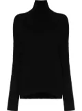 Lisa Yang Heidi roll-neck jumper - Black