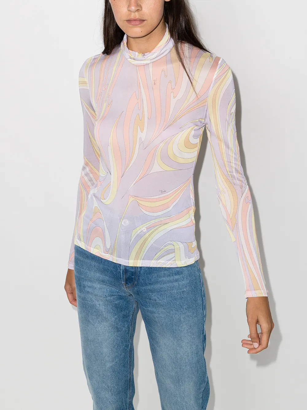 фото Emilio pucci водолазка vortici