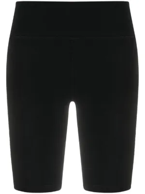 logo print cycling shorts