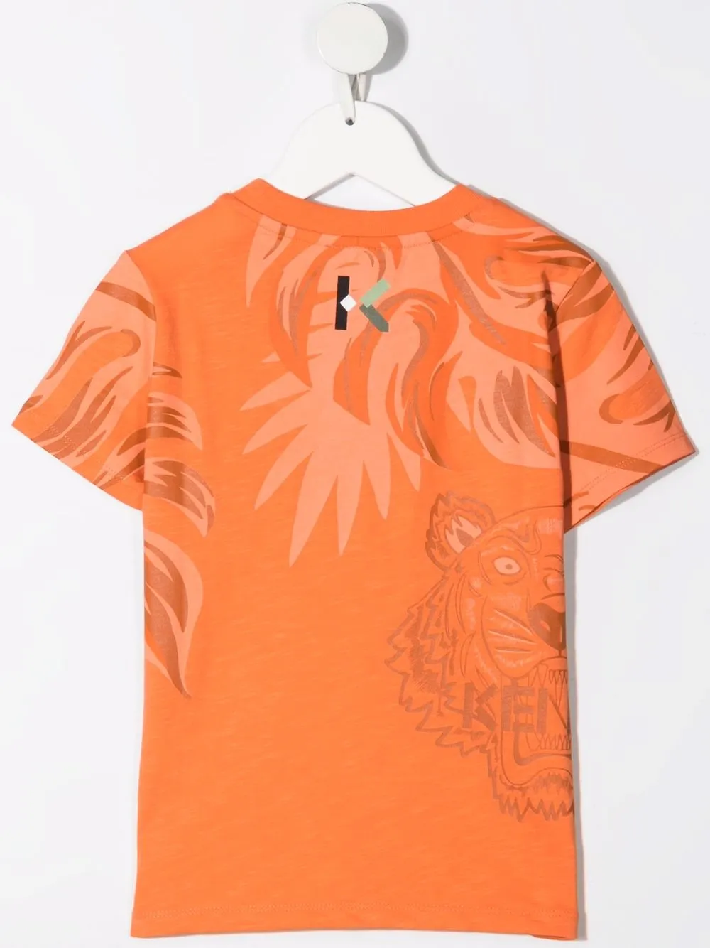 фото Kenzo kids футболка с графичным принтом