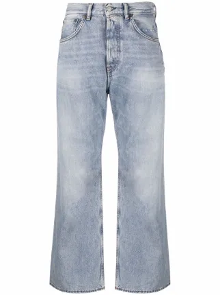 Acne Studios Faded Bootcut Jeans - Farfetch