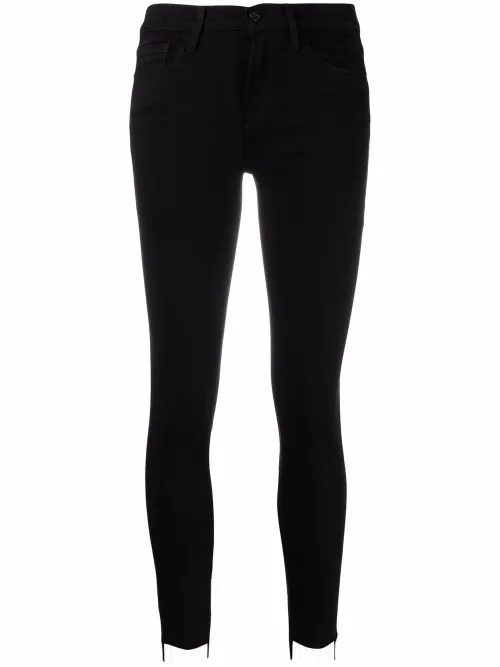Jean Le Skinny de Jeanne à bords francs - FRAME - Modalova