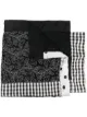 Image 1 of A.N.G.E.L.O. Vintage Cult 1990s mixed-pattern scarf
