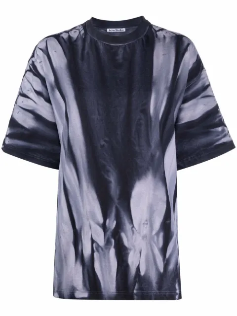 acne studios tie dye t shirt