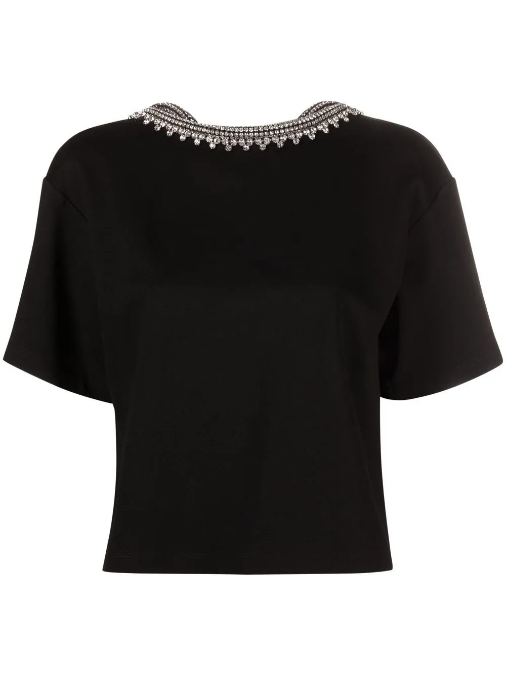 AREA блузка с кристаллами