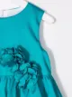 Little Bear floral-appliqué tiered midi dress