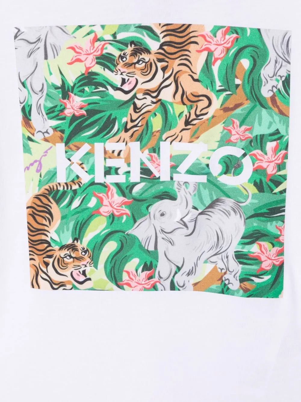 фото Kenzo kids футболка с принтом