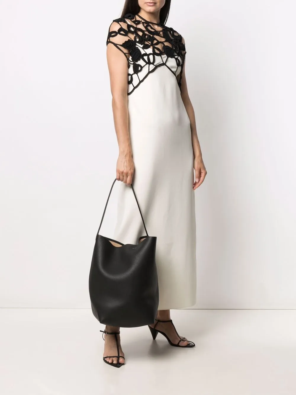 The Row large leather bucket tote bag | Image 2