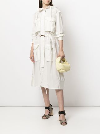 panelled trench coat展示图