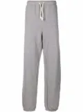 Acne Studios patch-detail cotton sweatpants - Grey