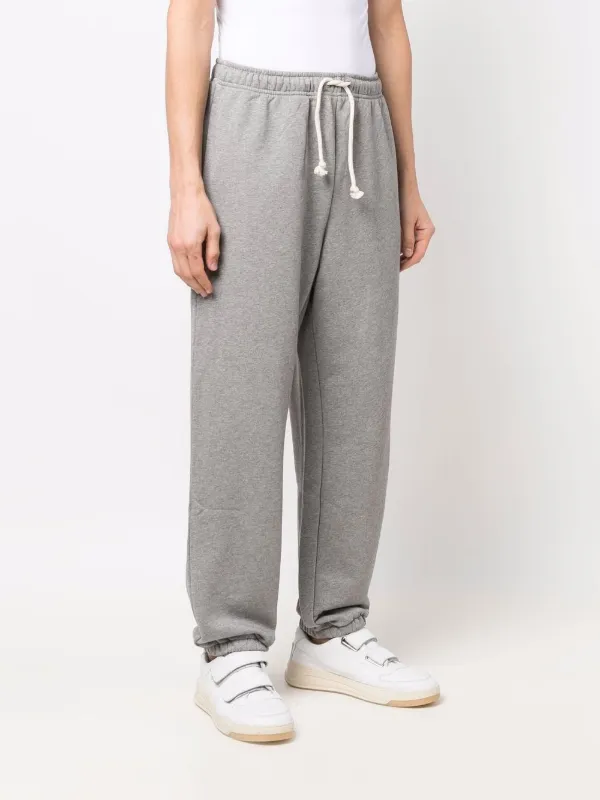 Acne Studios patch-detail Cotton Sweatpants - Farfetch