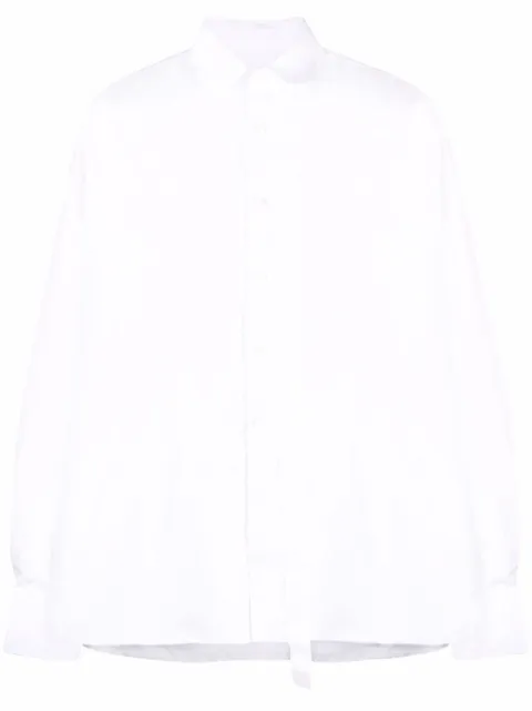 Ader Error Belk raw-edge shirt
