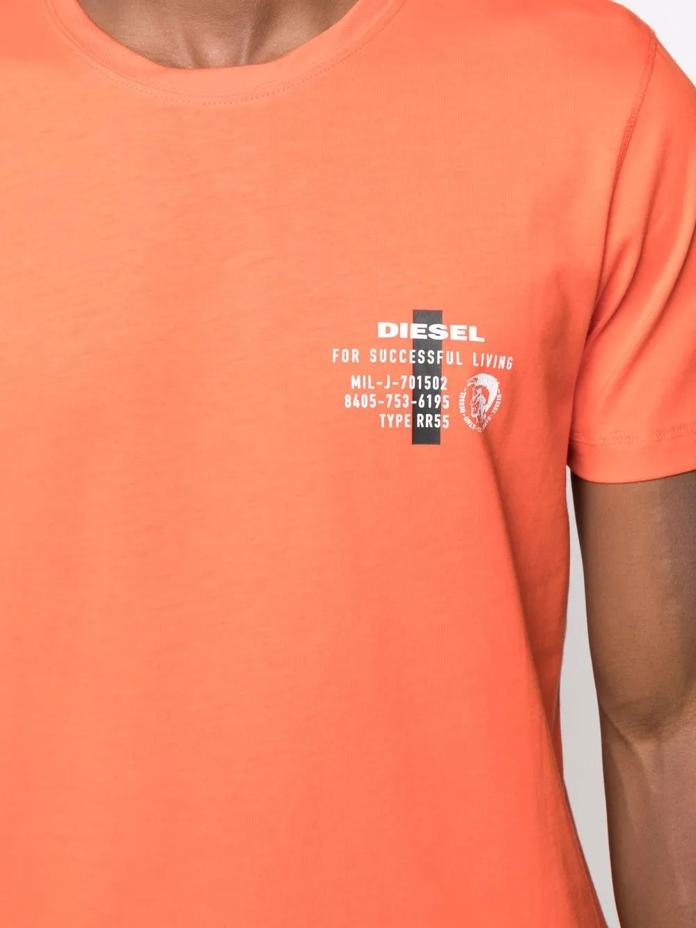фото Diesel футболка с логотипом