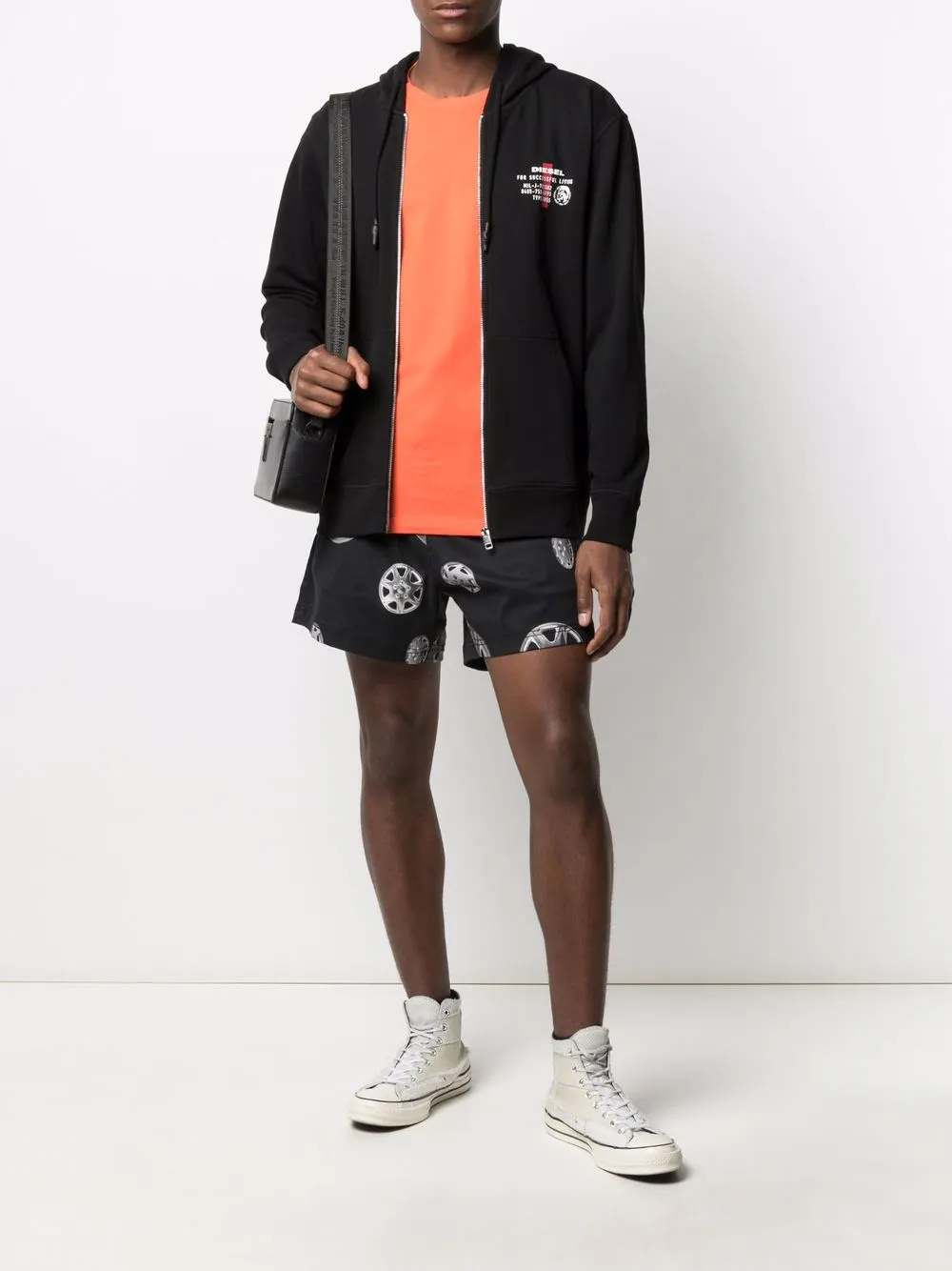 фото Diesel футболка с логотипом