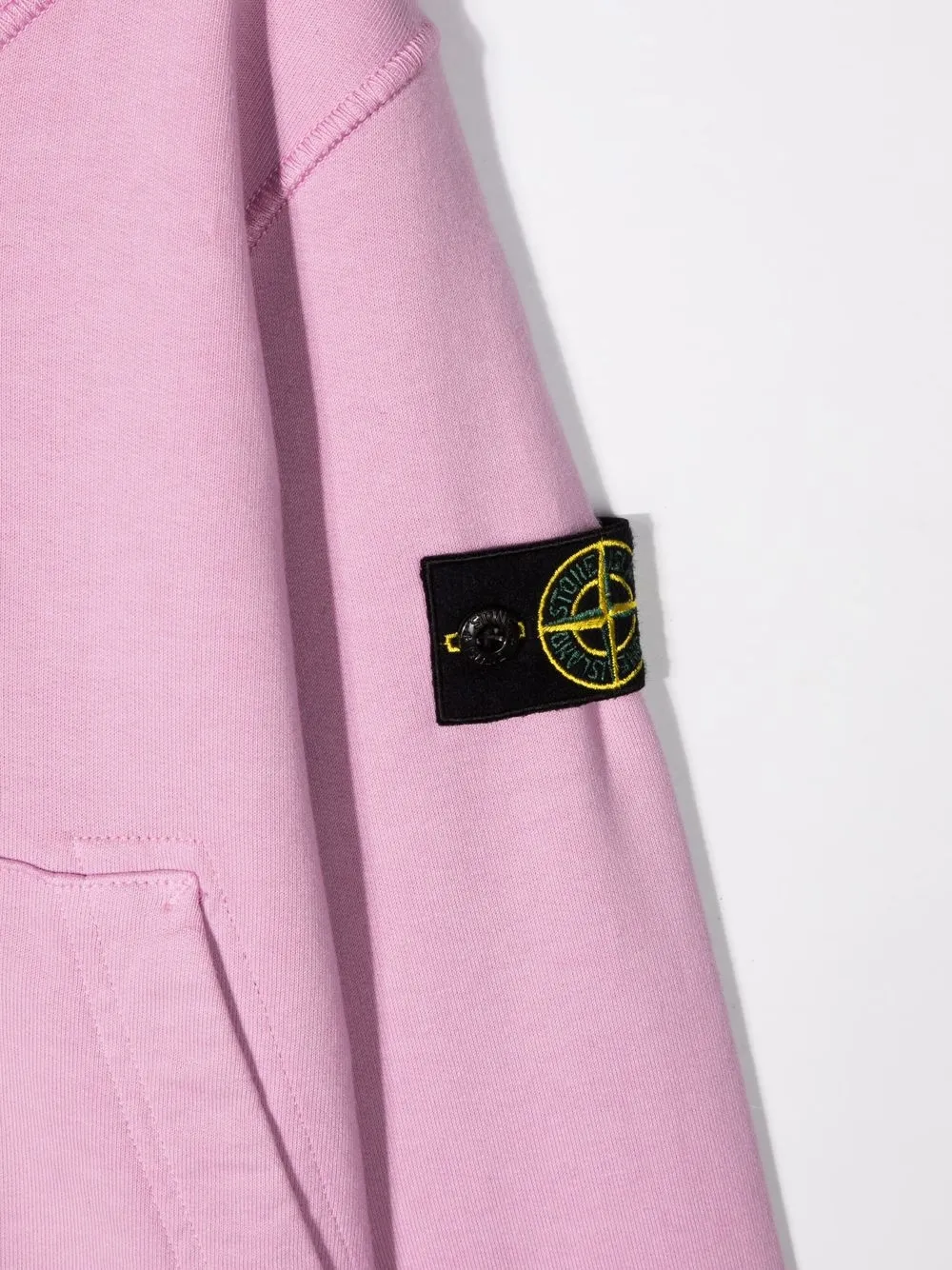 фото Stone island junior худи с графичным принтом