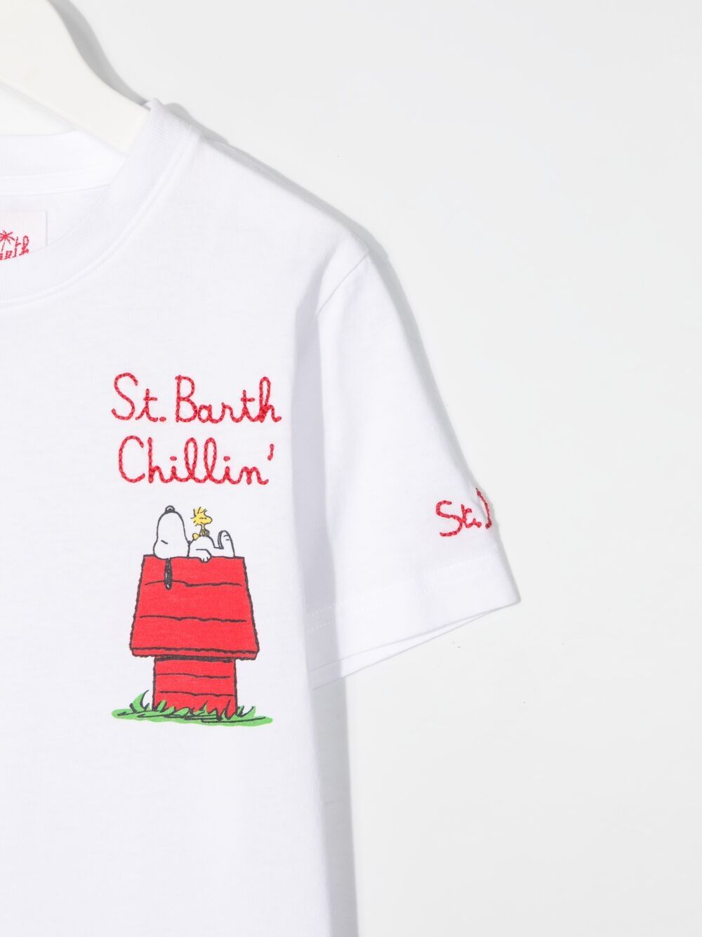 фото Mc2 saint barth kids футболка с принтом snoopy