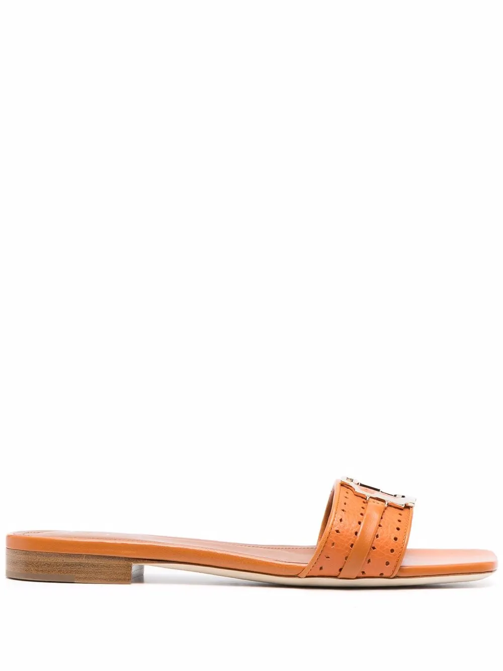 

Malone Souliers logo-plaque open-toe sandals - Orange