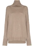 Lisa Yang Heidi roll-neck jumper - Neutrals