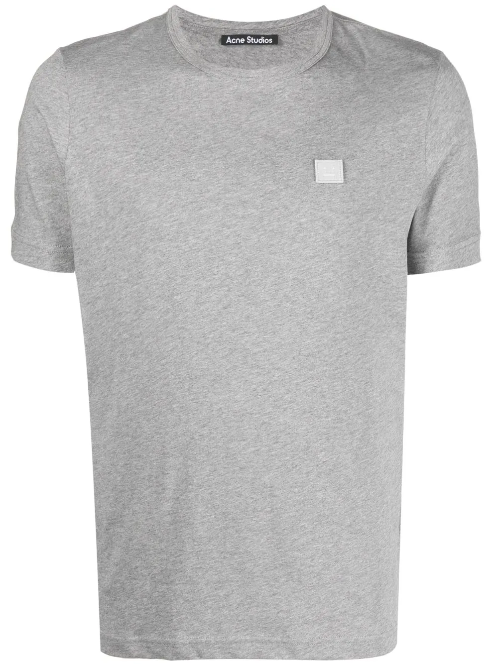 

Acne Studios playera con logo de parche - Gris