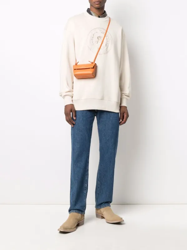 acne knotted strap purse