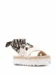Image 2 of Stella McCartney logo-strap espadrille sandals