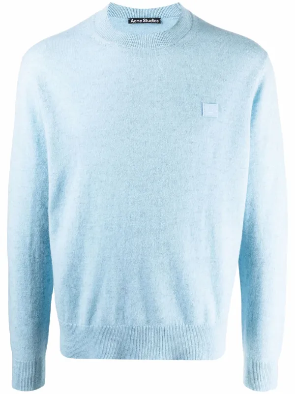 Acne Studios face-patch Wool Jumper 