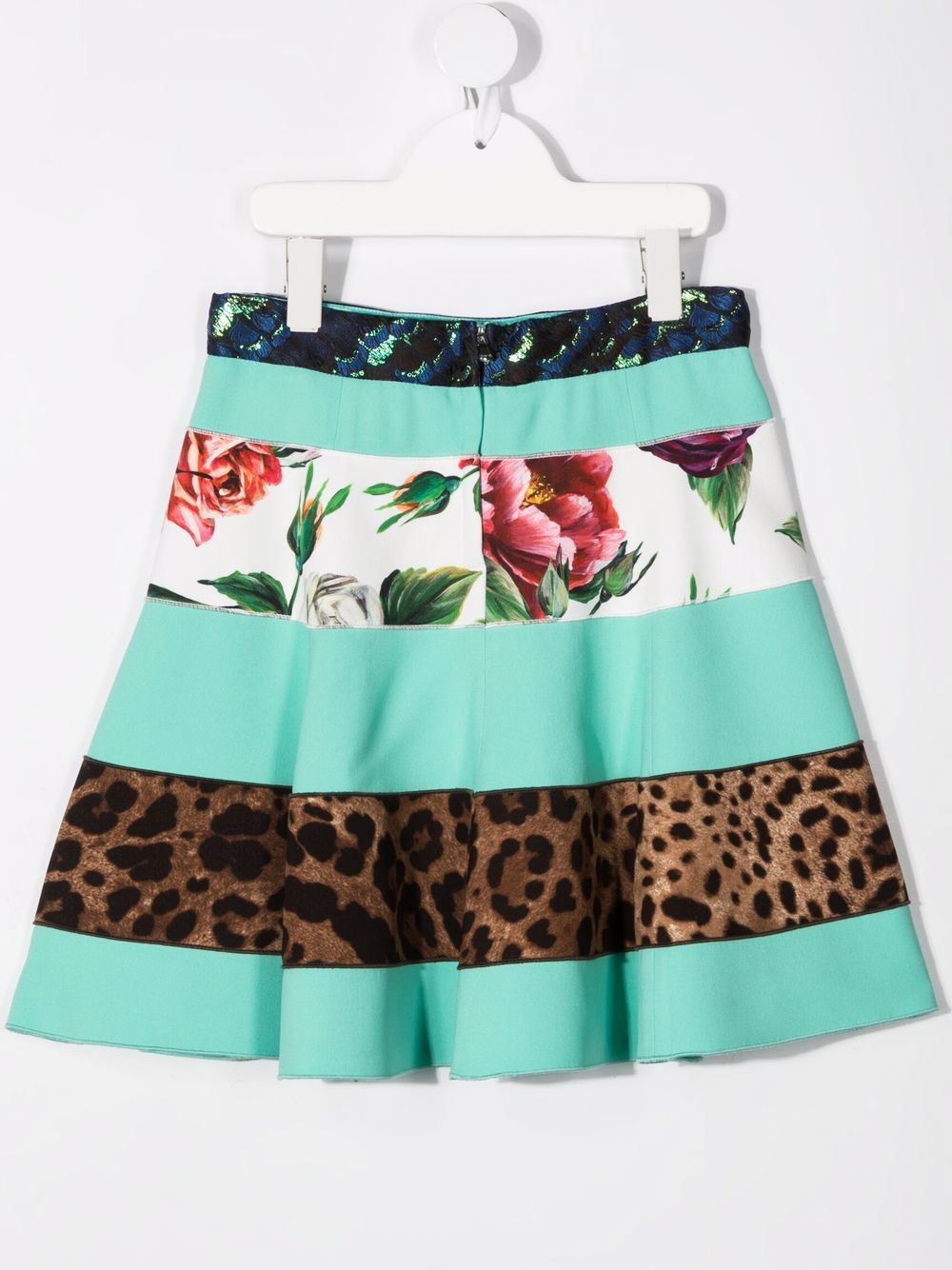 Dolce & Gabbana Kids Rok met print - Groen