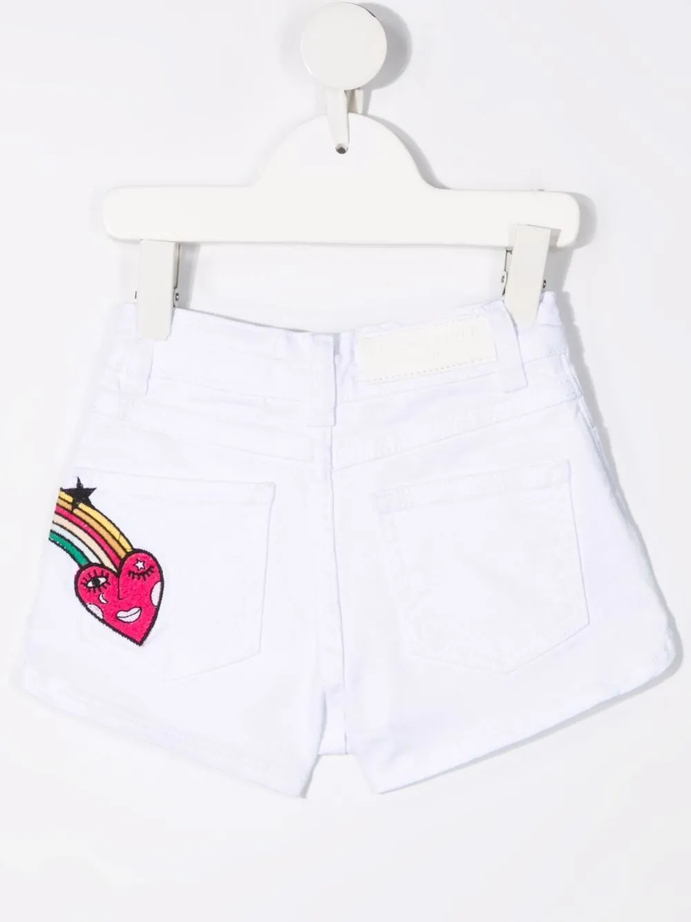 фото Sonia rykiel enfant джинсовые шорты с графичным принтом