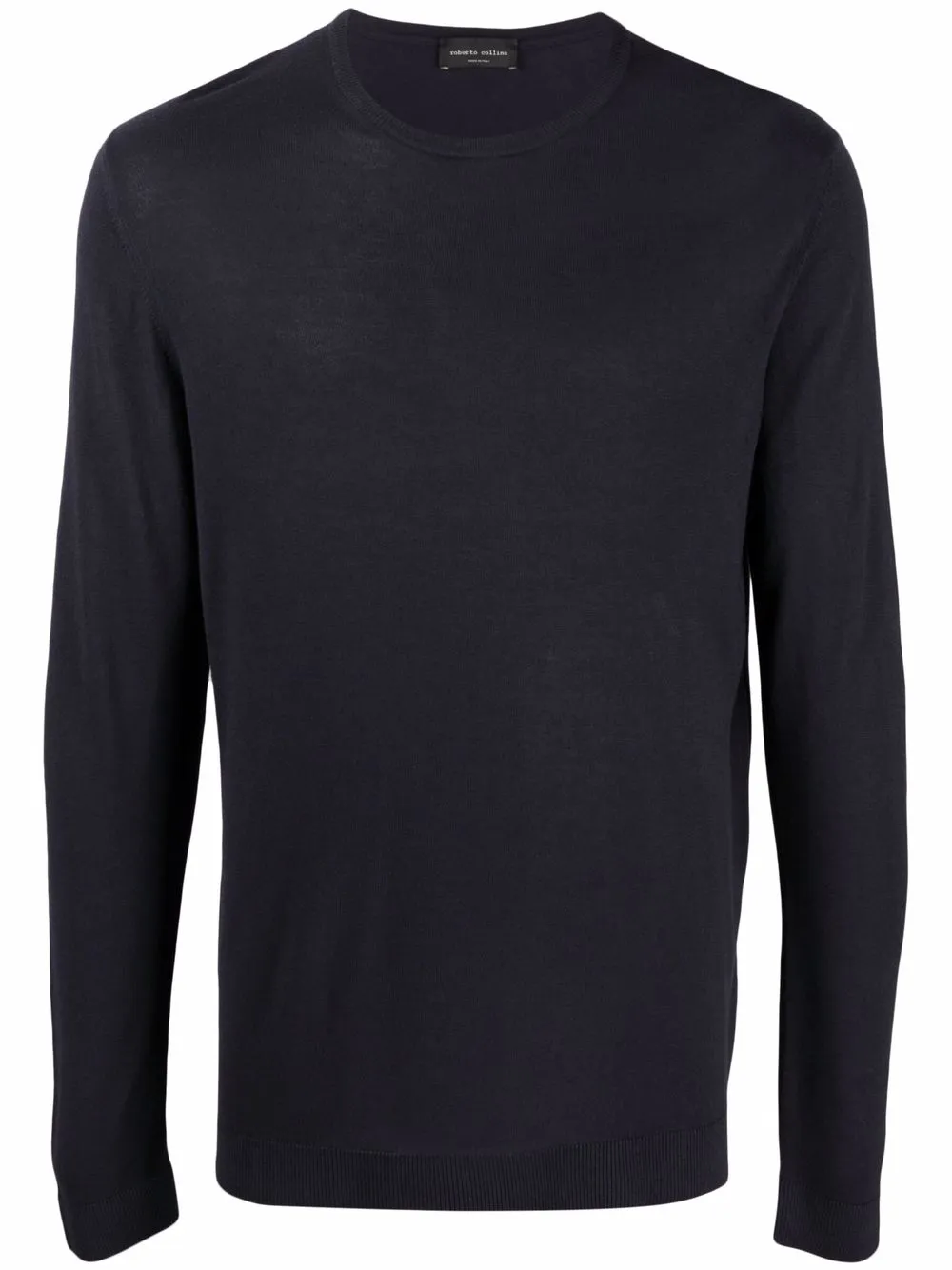 Image 1 of Roberto Collina crew-neck fine-knit jumper