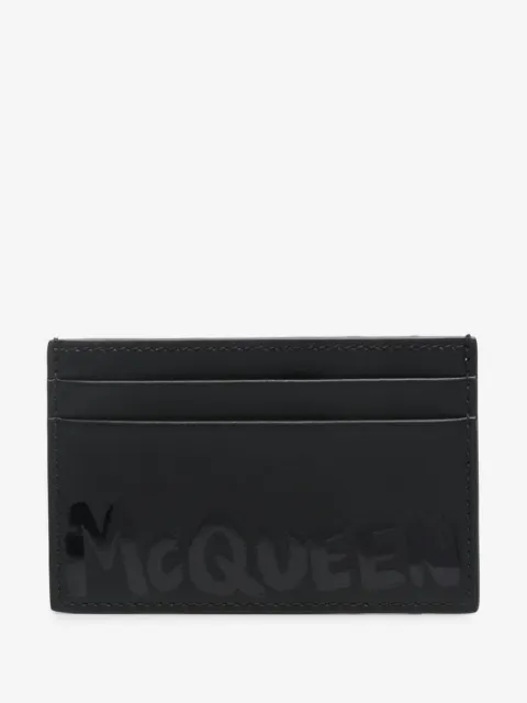Alexander McQueen logo-print cardholder