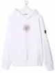 Image 1 of Stone Island Junior TEEN logo-print hoodie