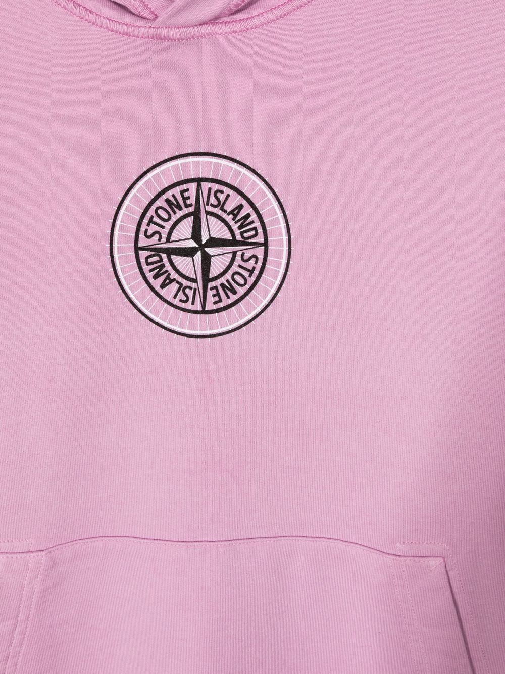 фото Stone island junior худи с графичным принтом