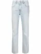 Image 1 of Slvrlake whiskering effect slim-legged jeans