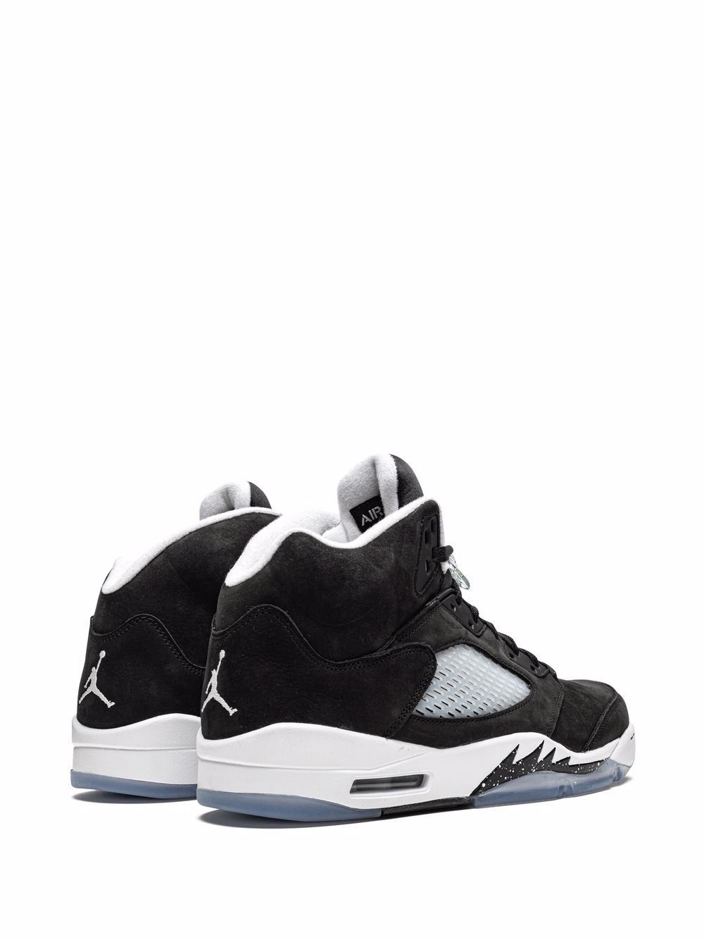 Shop Jordan Air  5 Retro Sneakers In Black