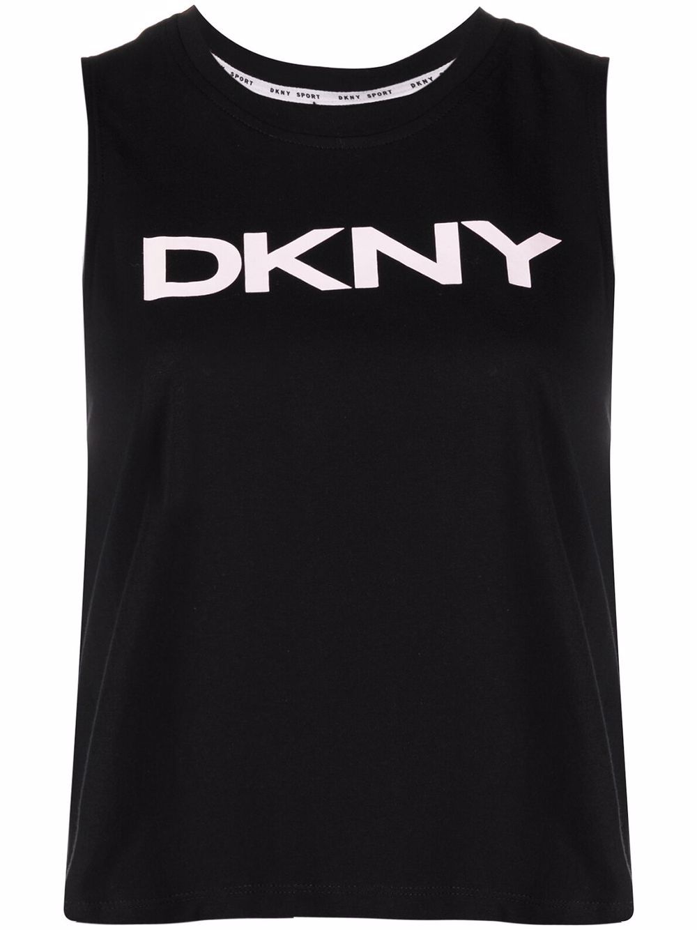 фото Dkny топ без рукавов с логотипом