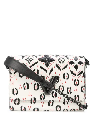 louis vuitton white twist bolsa