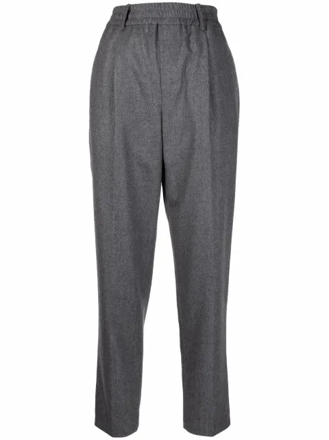 Brunello Cucinelli straight leg wool trousers