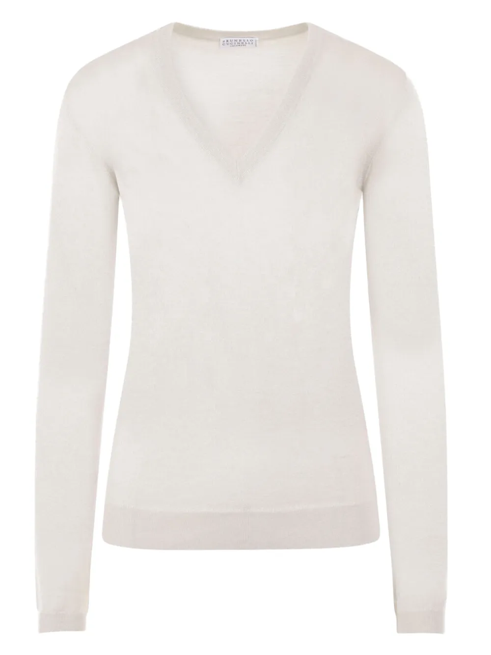 Brunello Cucinelli suéter con cuello en V | neutro | Image 1