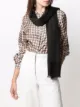 Image 2 of Elisabetta Franchi monogram-pattern scarf