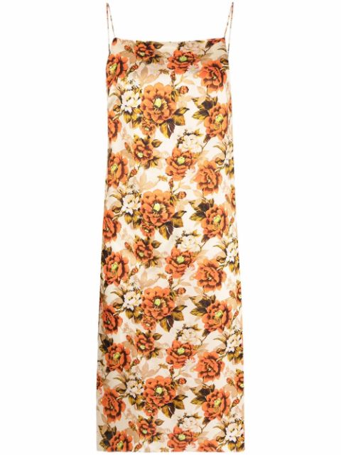 Kwaidan Editions floral-print slip dress