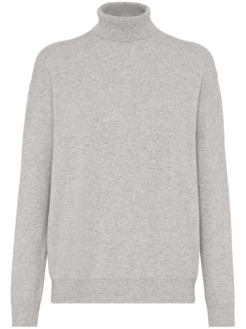 Brunello Cucinelli roll neck cashmere jumper Women