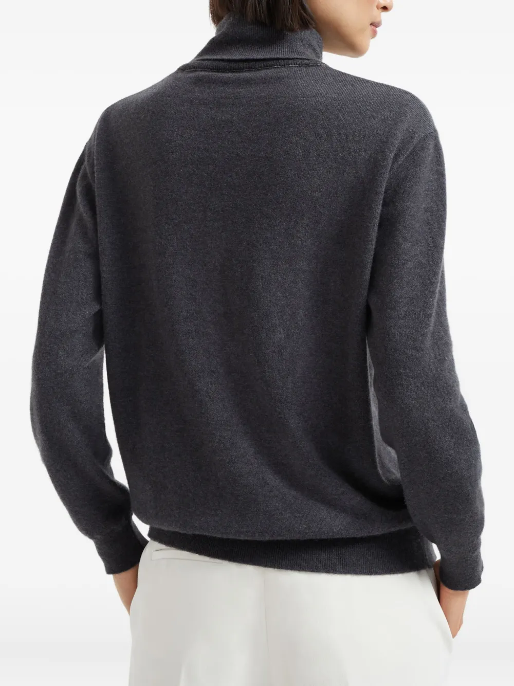 Brunello Cucinelli カシミアニット タートルネック Brunello Cucinelli タートルネック カシミアセーター | グレー