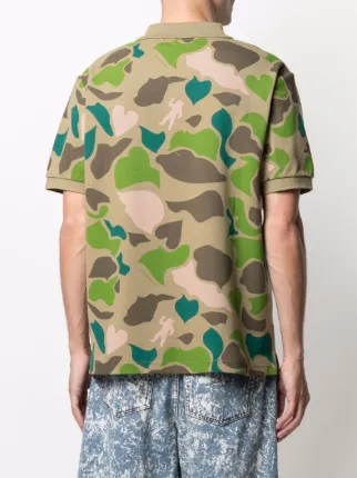 camouflage-print polo shirt展示图