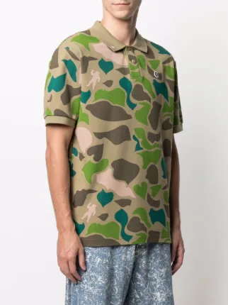 camouflage-print polo shirt展示图