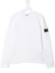 Image 1 of Stone Island Junior TEEN logo-patch long-sleeved T-shirt
