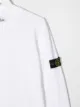 Stone Island Junior TEEN logo-patch long-sleeved T-shirt