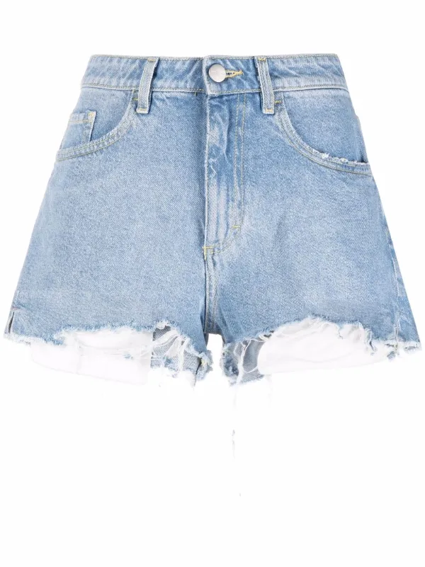 ICON DENIM high-waisted Distressed 