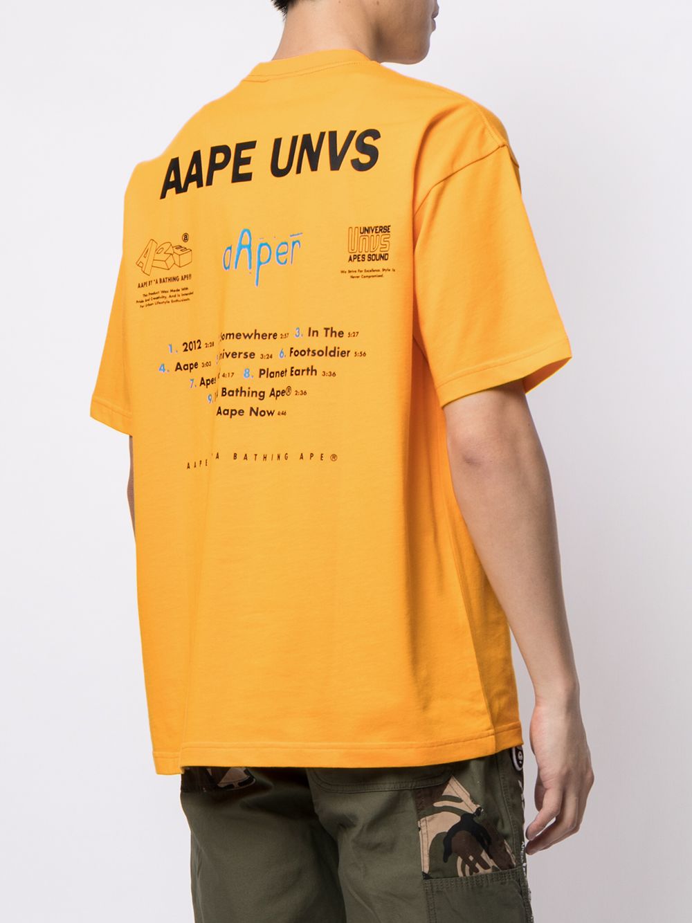 фото Aape by *a bathing ape® футболка с логотипом