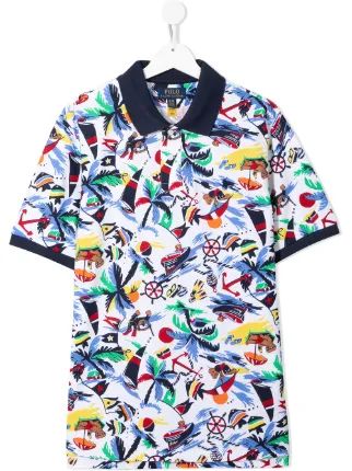 Shop Ralph Lauren Kids Polo Bear mesh 
